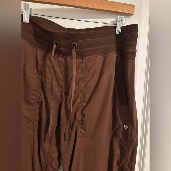 LULULEMON Dance Studio Mid-Rise Pant Full Length Java Brown Size 10 - Picture 7 of 11